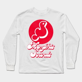 Defunct Memphis Sounds Basketball Team Long Sleeve T-Shirt